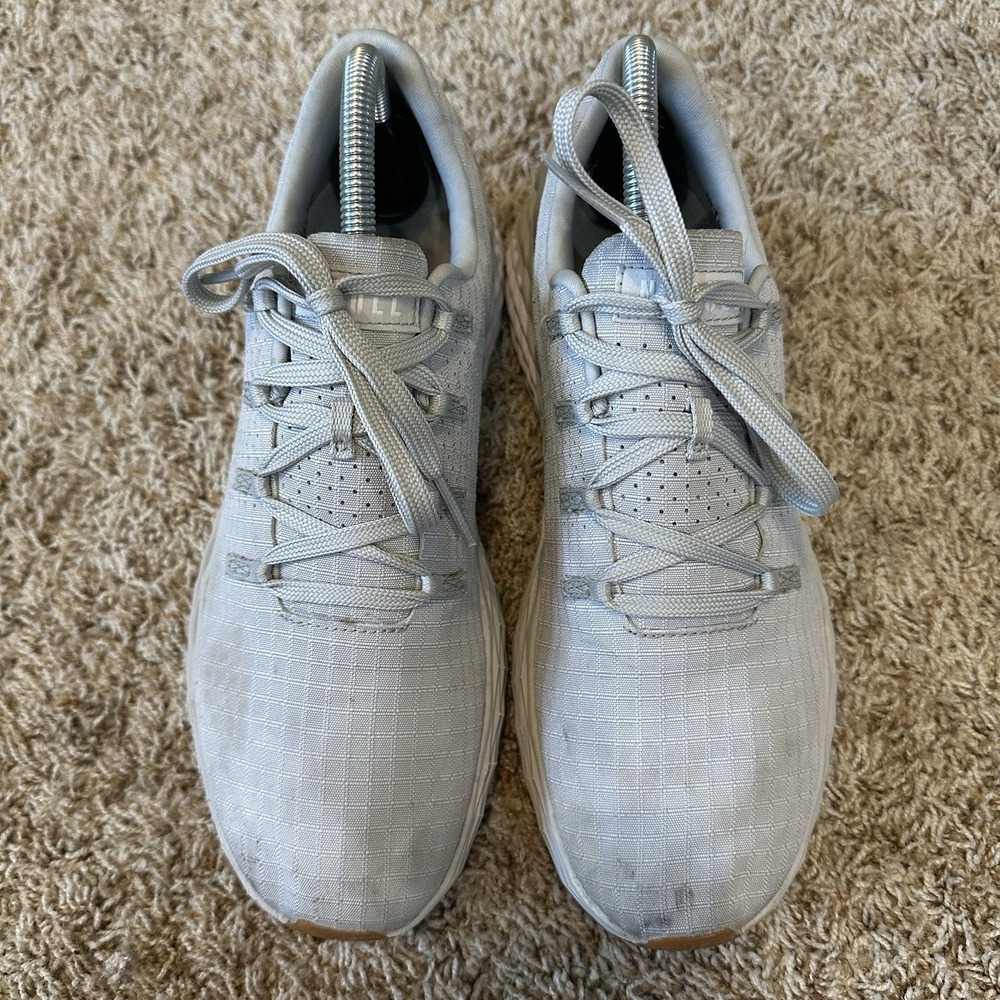 NoBull Gray Gum Ripstop Runners Sneakers Shoes Womens Size 8.5 Trainers - Picture 4 of 9